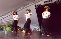 Lilia's Polynesian Dance Company - 
FolkFest 2002 Missionary Hula