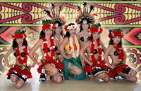 Lilia's Polynesian Dance Company - 
Dancers at Glengarry Hospital Victoria